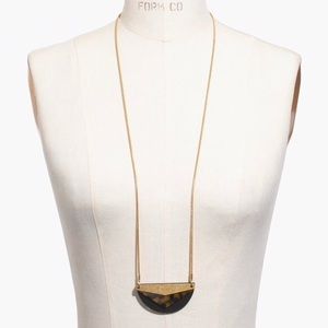 Madewell Tortoise Pendant Necklace